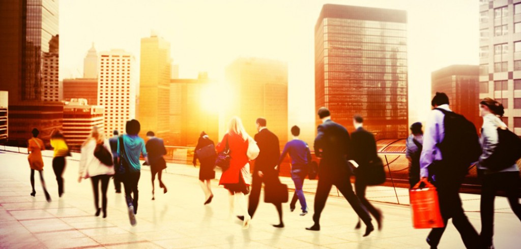 Make the Most of Your Commute Time City commuters trying to improve their commute time
