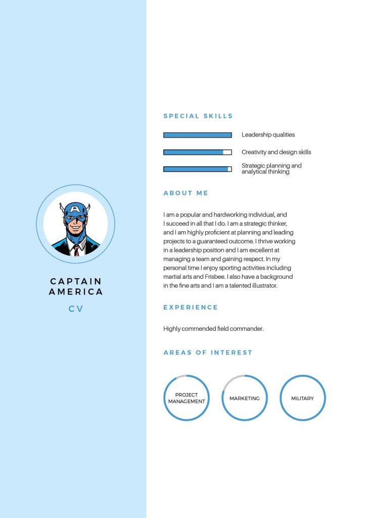 Captain America CV